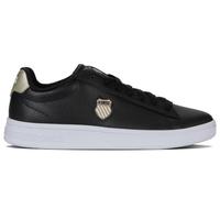 K-Swiss Femme Court Shield II Basket, Blk Champagne White, 36 EU