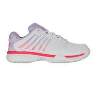 K-Swiss Femme Hypercourt Express 2 Chaussures de Tennis, Blanc Orchdptl Nblz, 39.5 EU