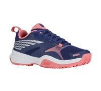 K-Swiss Femme Speedex HB Chaussures de Tennis, Estate Blue White Strawberry Ice, 41.5 EU