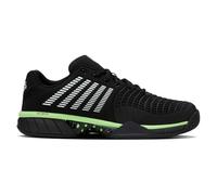 K-Swiss Homme Express Light 3 Chaussure de Tennis, Noir/Vert Fluo Doux, 49 EU