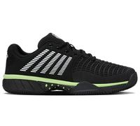 K-Swiss Homme Express Light 3 Clay Chaussure de Tennis, Noir/Vert Fluo Doux, 47 EU
