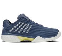 K-Swiss Homme Hypercourt Express 2 Carpet Chaussure de Tennis, Vintage Indigo Blanc De Blanc Luminary Green, 42 EU