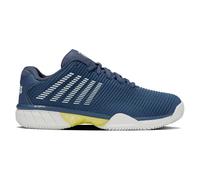 K-Swiss Homme Hypercourt Express 2 Clay Chaussure de Tennis, Luminaire Vintage Indigo Blanc De Blanc Vert, 49 EU