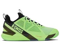 K-Swiss Homme K-Frame Speed Rublo Clay Chaussure de Tennis, Lave Fluo Douce Vert Noir Fluo, 44.5 EU