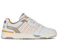 K-Swiss Homme Si-18 Rival Basket, Blanc Taupe Orange, 43 EU