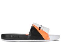 K-Swiss Homme Slide SNDL X Mclaren Basket, WHT Black Papaya, 39.5 EU