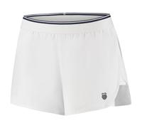 K-Swiss Hypercourt féminin Short 8 - Blanc | Shorts de Tennis de Performance/Padel