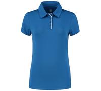 K Swiss Hypercourt Short-Sleeve Performance Polo Shirt Bleu classique 10 (S) Female