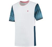 K Swiss Hypercourt Short-Sleeve Performance T-Shirt Blanc Petit Male