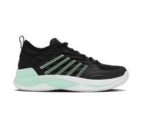 K-Swiss Hypercourt Supreme 2 Chaussure terre battue Femmes - noir, menthe 37