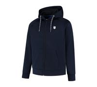 K-Swiss Veste à capuche Hypercourt Sweat Cardigan 2 – Tennis/Padel Performance Masculin Marine