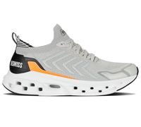 K-Swiss Impulse Trainer Baskets pour Homme, Gris, Noir, Orange, Taille 43 UE, Gris, Noir, Orange, 43 EU