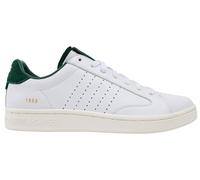 K-Swiss Lozan Klub LTH Baskets pour Homme, en Blanc, Vert Posy, Blanc Neige, Taille 43 UE, Blanc Posy Green Snow White, 43 EU
