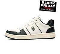 K-Swiss Homme Lozan Match LTH Basket, WHT GRN Gbls Snwwht, 41 EU