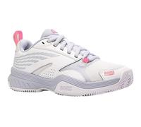 K-Swiss Performance Femme Speedex Padel Chaussures de Tennis, White/Arctic Ice/Neon Pink, 35.5 EU