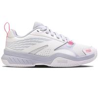 K-Swiss Performance Femme Speedex Padel Chaussures de Tennis, White/Arctic Ice/Neon Pink, 39.5 EU