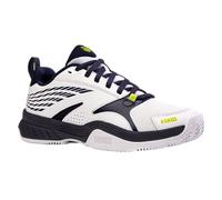 K-Swiss Performance Homme Speedex HB Chaussures de Tennis, White/Peacoat/Lime Green, 41 EU