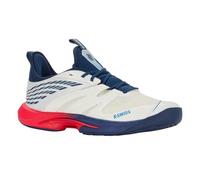 K-Swiss Performance Homme SPEEDTRAC Chaussure de Tennis, Blanc de Blanc/Blue Opal/Lollipop, 42 EU