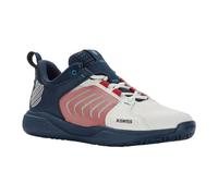 K-Swiss Performance Homme ULTRASHOT Team Chaussure de Tennis, Blanc de Blanc/Blue Opal/Lollipop, 44.5 EU