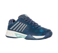 K-Swiss Performance Hypercourt Express 2 HB Chaussures de Tennis, Indian Teal/Star White/Moonstruck, 36 EU