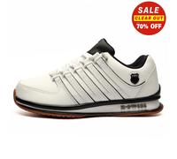 K-Swiss Rinzler, Basket Homme, Caoutchouc Blanc et Noir, 41 EU