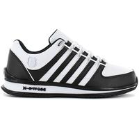K-Swiss Rinzler Baskets pour homme, Blanc/blanc/noir, 45 EU