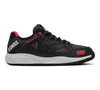 K-Swiss Homme Tura Team Padel Chaussures de Tennis, Black Micro Chip Neon Lava, 46 EU