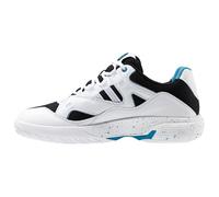 K-Swiss Homme Tura Team Padel Chaussures de Tennis, Blanc/Noir/Bleu Lune, 42 EU