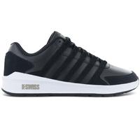 K-Swiss Vista Trainer - Hommes Baskets Sneakers Chaussures Cuir Noir 07000-058