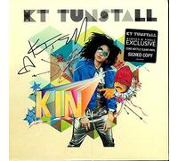 K T Tunstall - Kin - Limited Edition Coke Bottle Clear Vinyl - SIGNED copy