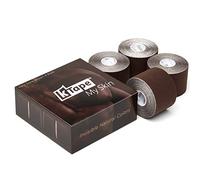 K-Tape® My Skin Very Dark Brown (4 Rouleaux de 5 cm x 5 m chacun) [Brun Très Foncé]