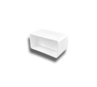 K-TECH-PRO Raccord de Canal Plat - Clapet Anti-Retour - Clapet Anti-Retour - Plat - Système de Ventilation - 100 (55 x 110)