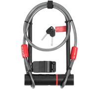 K-Traz Antivol En U 11 Mm Avec Support - Homologué Vélo/Scooter/Moto - Résistance Élevée