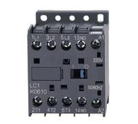 K Type AC Contactor Switch 6A 1 NO | PC Flame Retardant Shell for HVAC Refrigeration Motor Control | Small Contactor for Home Appliances / Industrial Equipment