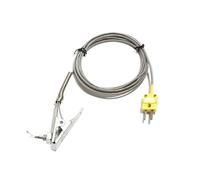 K-Type Thermocouple Clamp Wire - 6.5cm, 1-5M, Tunnel Furnace Temperature Sensing, 0~482°C(1pc)(7B Air-coupled 3m)