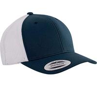 K-up Casquette Trucker modèle rétro - 6 Panneaux - Navy/White, One Size, Homme