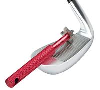 K & V Golf Outil d’Affûtage des Rainures pour Clubs de Golf - Nettoyeur de Club de Golf avec 6 Lames pour Pitching, Sand, Lob & Gap Wedge & Autres Fers - Pour Backspin & Contrôle de la Balle