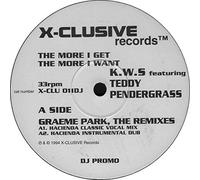 K.W.S. - The More I Get The More I Want - K.W.S. Featuring Teddy Pendergrass 12"