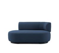 K-Wait Dormeuse Accoudoir gauche Bouclé bleu Kartell - 8058967332049