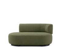 K-Wait Dormeuse Accoudoir gauche Bouclé vert Kartell - 8058967332032