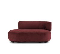 K-Wait Dormeuse Accoudoir gauche Chenille bordeaux Kartell - 8058967331974