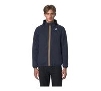 K-Way Blouson Le Vrai 4.0 Claude Warm doublé, imperméable et compactable Bleu Taille S