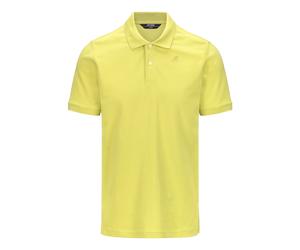 K-Way - Amedee Pique Slim - Homme - Tops - Jaune - Taille: 3XL