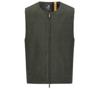 K-Way - Barry Corduroy - Gilet synthétique - S - green blackish / tartan combo