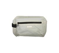 K-Way - Beauty Case Gris avec Détails en Cuir - Homme - Sacs - Gris - Taille: ONE Size
