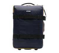 K-Way Valise Trolley Blossac S Unisexe Bleu Profondeur/Noir Pur Taille ONE Size