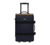 K-Way Valise Trolley Blossac S Unisexe Bleu Profondeur/Noir Pur Taille ONE Size