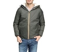 K-Way - Blouson Le Vrai 3.0 Claude Orsett Wmr Green Black - Couleur Vert - Taille XXL
