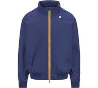 K-Way - Blouson stretch imperméable, respirante et coupe-vent - Amaury Stretch Nylon Jers Blue Deep Cobalt pour Homme - Taille S - Navy Navy S