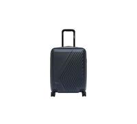K-Way Chariot cabine Eudoxie, bleu foncé, 100 % polycarbonate, 55 x 38 x 22 cm, 39 L, 4 roues Spinner, fermeture TSA